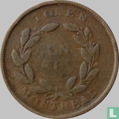 Bas-Canada 1 sou ND (1835-1838) - Image 2