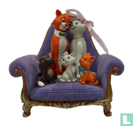 Aristocats Family, Taking picture ornament