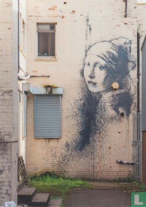 The Girl with the Pierced Eardrum, Bristol's Harbourside, England - Afbeelding 1