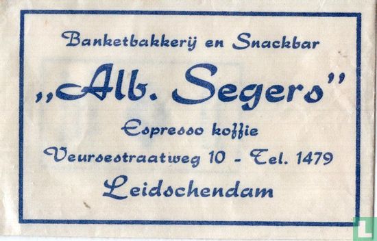 Banketbakkerij en Snackbar "Alb. Segers"  - Image 1