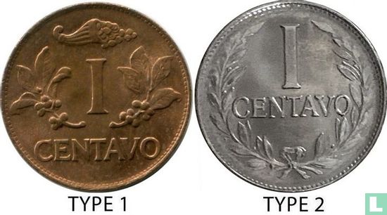 Colombia 1 centavo 1958 (type 1) - Afbeelding 3