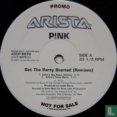 Get the Party Started (Remixes) - Image 1