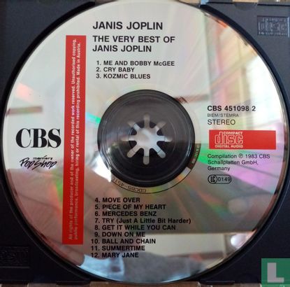 The Very Best of Janis Joplin - Afbeelding 3