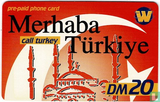 Merhaba Türkiye - DM20 / pre-paid phone card - Image 1