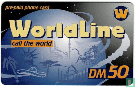 WorldLine - DM50 / pre-paid phone card - Image 1
