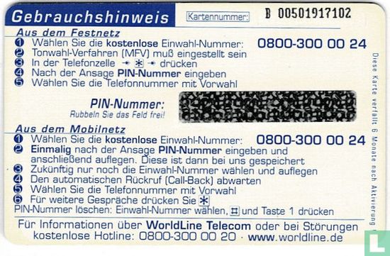 BLACK - DM20 - pre-paid phone card - Image 2