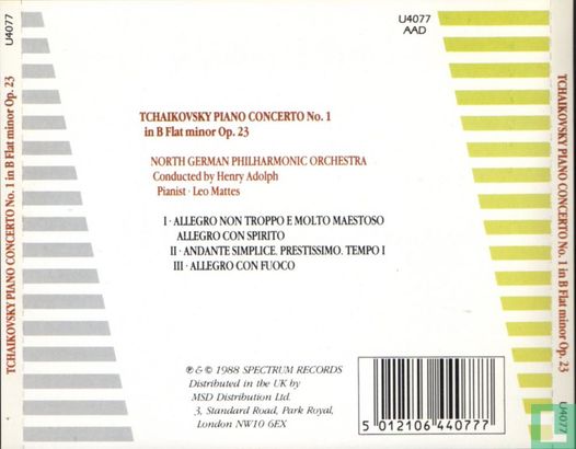 Tchaikovsky Piano Concerto No.1 in B Flat minor Op.23 - Afbeelding 2