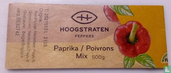 Paprika/Poivrons  Hoogstraten 500g - Image 1