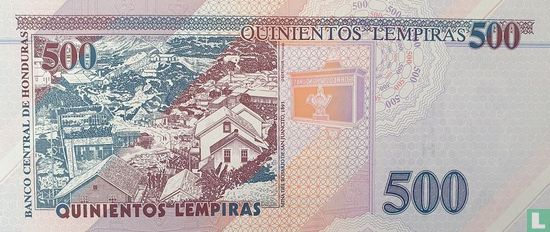 Honduras 500 lempiras - Image 2