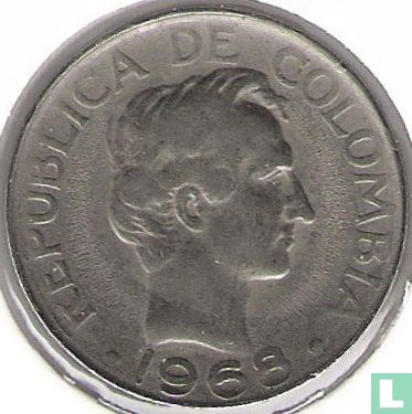 Colombia 20 centavos 1968 - Image 1