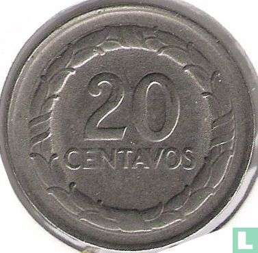 Colombia 20 centavos 1968 - Image 2