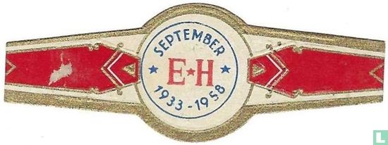 September E*H 1933-1958 - Afbeelding 1