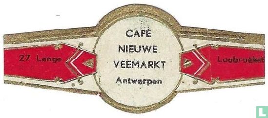 Café NIEUWE VEEMARKT  Antwerpen - 27 Lange - Loobroekstr.   - Afbeelding 1