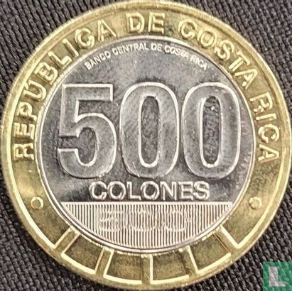 Costa Rica 500 colones 2023 (colourless) "175 years Foundation of the Costa Rican Republic" - Image 2