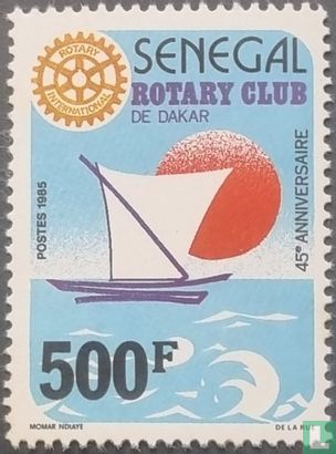 45 jaar Dakar Rotary club
