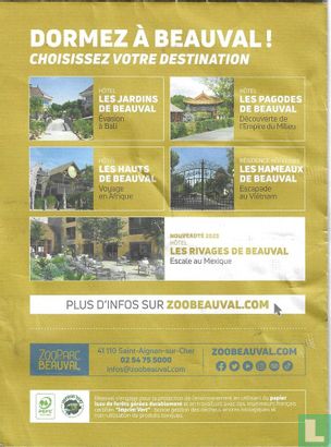 Plan de visite ZooParc de Beauval - Bild 2
