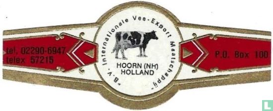 B.V. Internationale Vee- Export Maatschappij Hoorn (NH) Holland - tel. 02290-6947 telex 57215 - P.O. Box 100 - Image 1