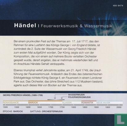 Händel    Feuerwerkmusik - Wassermusik - Image 5