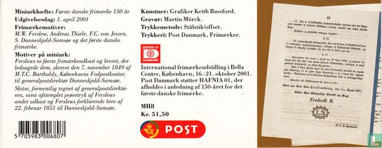 150 Jahre dänische Briefmarken - Bild 3
