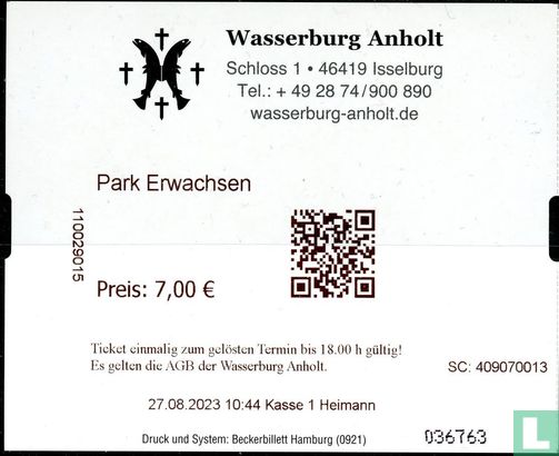 Wasserburg Anholt - Park Erwachsen - Bild 2