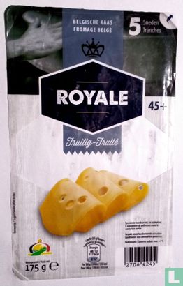 Royale fromage Belge fruitè.