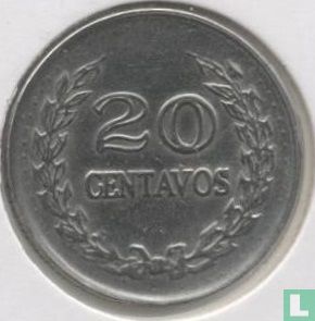 Colombie 20 centavos 1971 (type 2) - Image 2