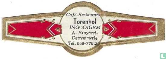 Café-Restaurant Torenhof INGOOIGEM A. Bruyneel-Detremmerie Tel. 056-770.20 - Afbeelding 1
