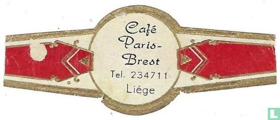 Café Paris Brest Tel. 234711 Liége - Image 1