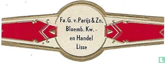 Fa. G. v. Parijs & Zn. Bloemb. Kw. En Handel Lisse - Afbeelding 1