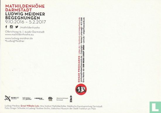 21508 - Mathildenhöhe Darmstadt - Ludwig Meidner Begegnungen - Afbeelding 2