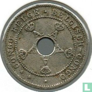Belgian Congo 5 centimes 1917 - Image 2