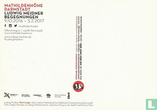 21514 - Mathildenhöhe Darmstadt - Ludwig Meidner Begegnungen - Afbeelding 2