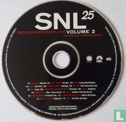 SNL25 - Saturday Night Live, The Musical Performances - Volumes 1 & 2 - Image 4