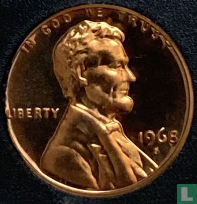 Vereinigte Staaten 1 Cent 1968 (PP) - Bild 1