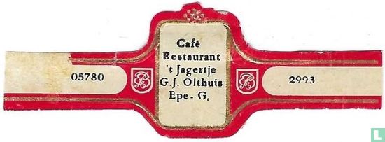 Café Restaurant 't Jagertje G.J. Olthuis Epe G. - Tel. 05780 - 2993 - Image 1