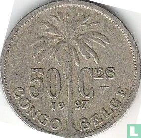 Belgisch-Kongo 50 Centime 1927 (FRA) - Bild 1