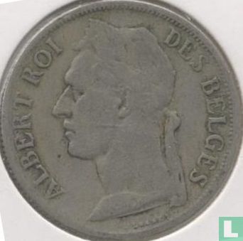 Belgian Congo 1 franc 1925 (FRA) - Image 2