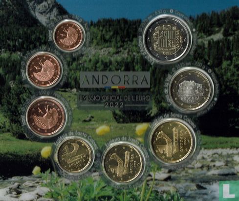 Andorra mint set 2022 "Govern d'Andorra" - Image 2