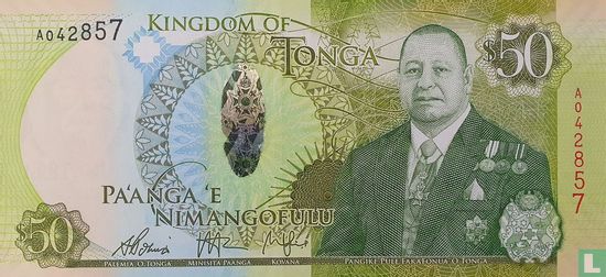 Tonga 50 Pa'anga - Afbeelding 1