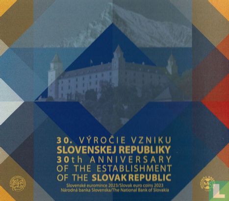 Slowakije jaarset 2023 "30th anniversary of the establishment of the Slovak Republic" - Afbeelding 1