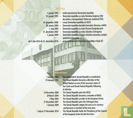 Slovaquie coffret 2023 "30th anniversary of the establishment of the Slovak Republic" - Image 8