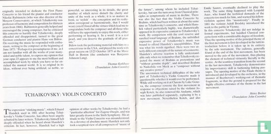 Tschaikowsky    Piano Concerto and Violin Concerto - Image 5