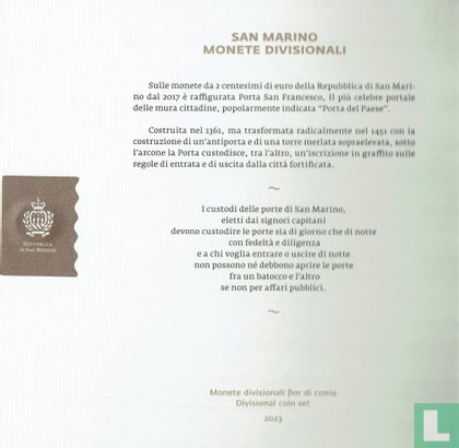 San Marino jaarset 2023 - Afbeelding 4
