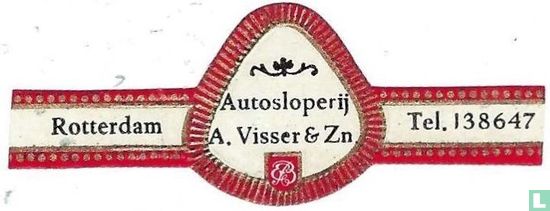 Autosloperij A. Visser & Zn. - Rotterdam - Tel. 138647 - Afbeelding 1