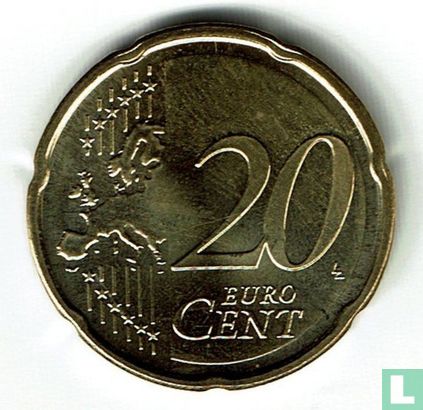 Luxembourg 20 cent 2022 - Image 2