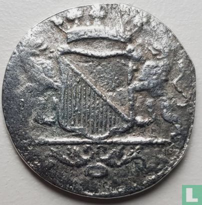 VOC 1 duit 1753 (Utrecht - silver) - Image 2