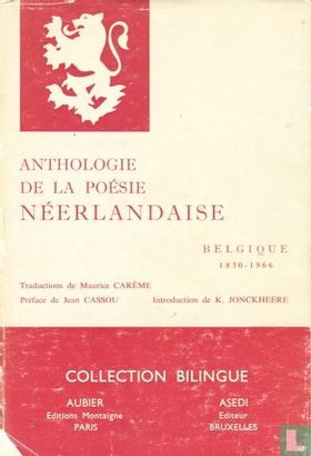 Anthologie de la poésie néerlandaise - Bild 1