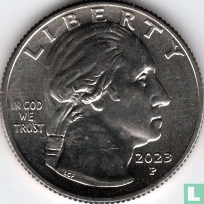 Verenigde Staten ¼ dollar 2023 (P) "Jovita Idar" - Afbeelding 1