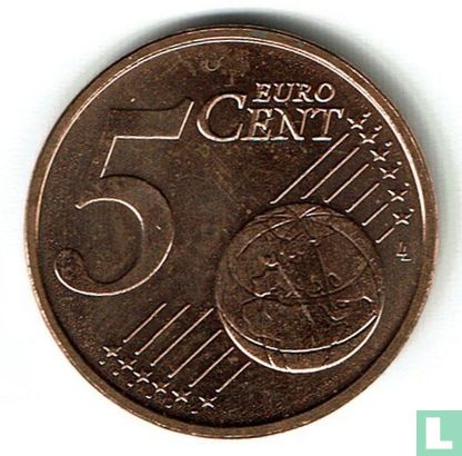 Luxembourg 5 cent 2022 - Image 2
