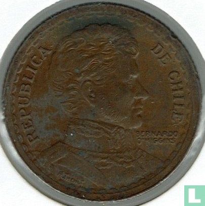 Chili 1 peso 1951 - Afbeelding 2